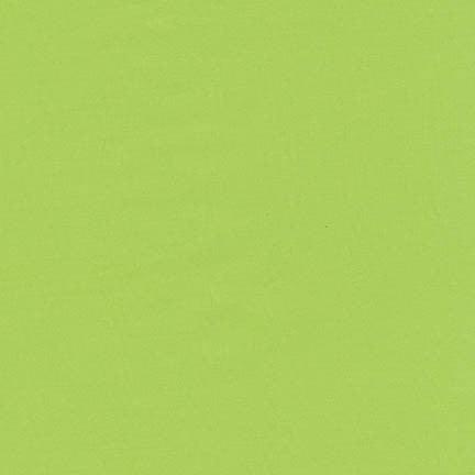 Superluxe Poplin - Half Yard, Lime #68 - Robert Kaufman | Fabric Design Treasures