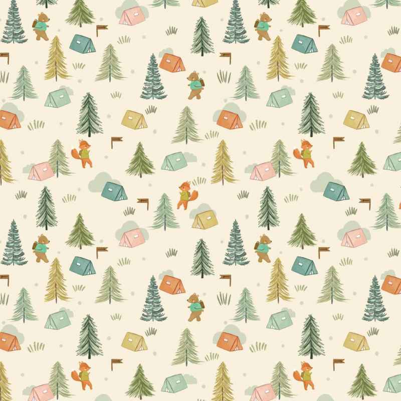 Tent 2368 - Cedar Camp - Ramble & Bramble | Fabric Design Treasures