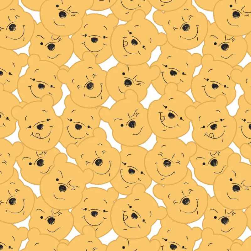 Winnie the Pooh Fat Quarter All About Me! | Fabric Design Treasures